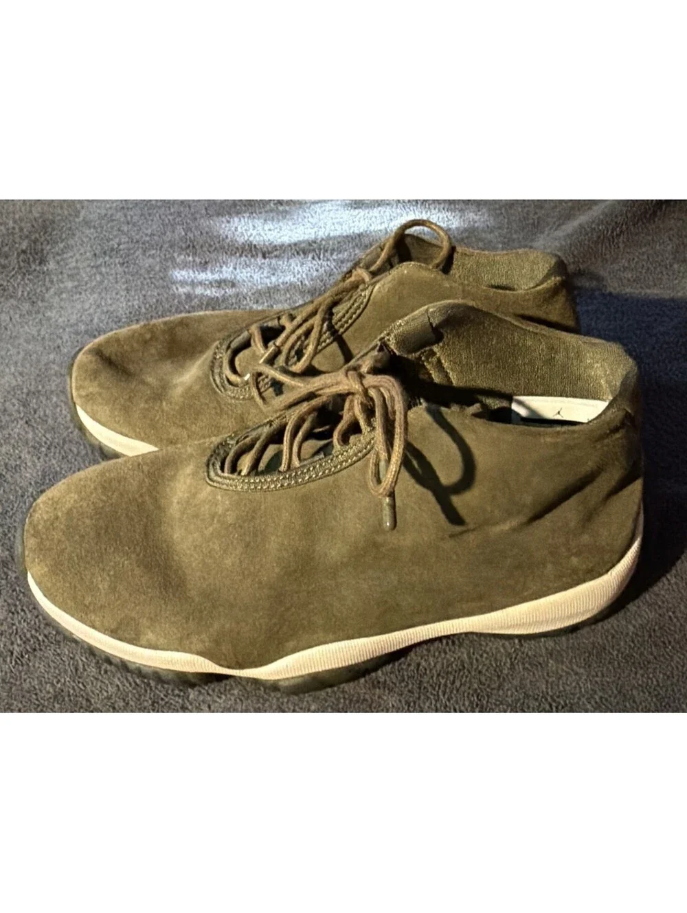 Nike Air Jordan Future Olive Canvas AR0726-300 Size 7